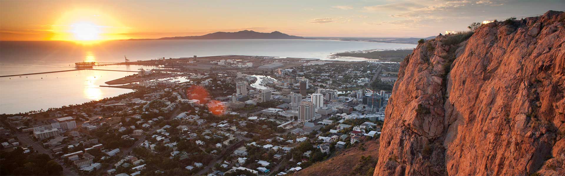 View of Townsville from Castle Hill